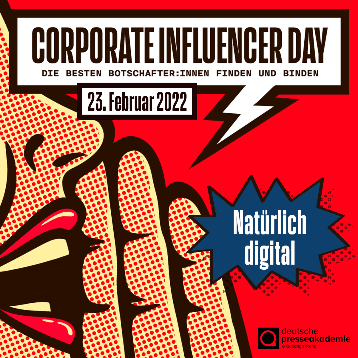 Corporate Influencer Day Digitale Konferenz 23.02.2022